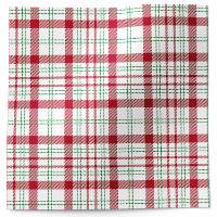 Perfectly Plaid Printed Tissue Paper — Modern pink and green plaid tartan check pattern