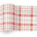 Perfectly Plaid Printed Tissue Paper — Modern pink and green plaid tartan check pattern