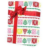 Picado Banner Gift Wrap Wholesale Gift Wrap Paper, Christmas Gift Wrap Paper