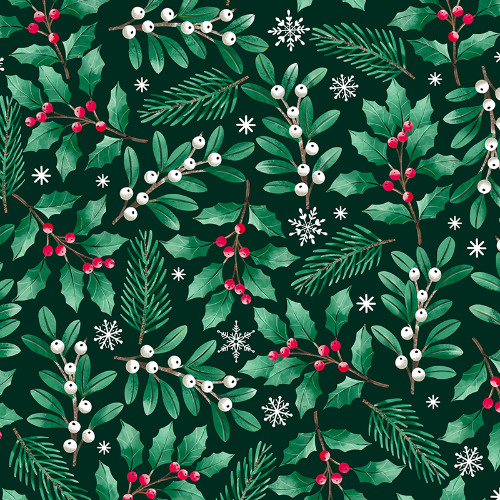 Pinecones &amp; Berries Gift Wrap Paper — festive Pinecones &amp; Berries holiday wrapping paper design