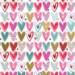 Pretty Hearts Gift Wrap Paper — Pretty Hearts Valentine and wedding wrapping paper