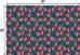 Pretty Poppies printed tissue paper sheet showing 20 by 30 inch dimensions