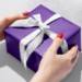 Purple Gift Wrap Paper - B903M