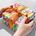 Rainbow Birthday Gift Wrap Paper - B122