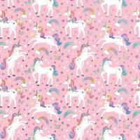 Rainbow Unicorn Gift Wrap Paper — colorful rainbow unicorn birthday party wrapping paper