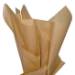 Recycled Kraft Solid Tissue Paper — Natural brown kraft paper tone tissue paper sheet, smooth finish