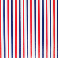 Red & Blue Stripe Gift Wrap Paper