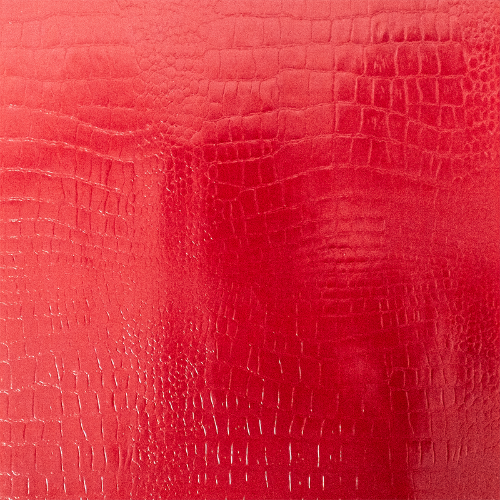 Red Croc Gift Wrap Paper - red gift wrap with a crocodile-skin embossed texture