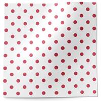 Red Dots on White Tissue Paper (Closeout) 