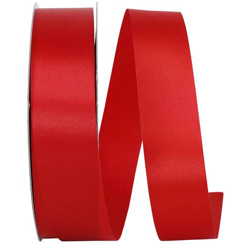 Red Dyna Satin Ribbon - 1 3/8" x 100yds