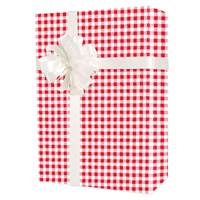 Red Gingham Gift Wrap Wholesale Gift Wrap Paper, Celebration Gift Wrap Paper, Kids Gift Wrap Paper, Birthday Gift Wrap Paper