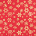 Red/Gold Snowflakes Gift Wrap Paper - GW-9099 (9000)