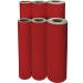 Red & Gold Stripes Gift Wrap Paper - XB862