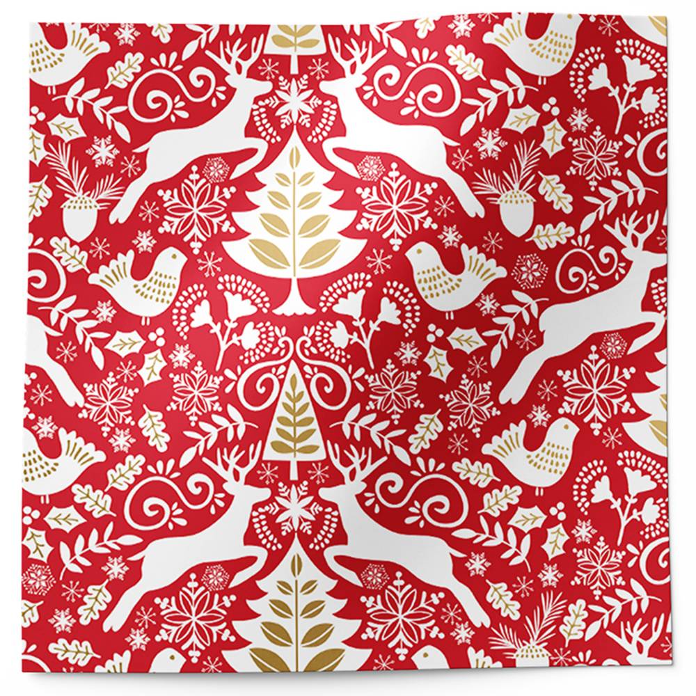 Red Scandinavian Tissue Paper 20x30 | 240 Sheets Wholesale