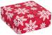 Red & White Snowflakes Mailing Box - 51364