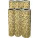 Reindeer Tapestry Gold Gift Wrap Paper - XB561