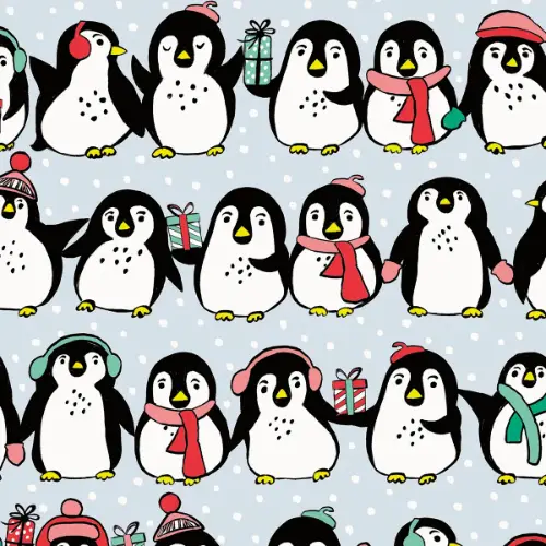 Reto Gift Wrap Paper — festive Reto holiday wrapping paper design
