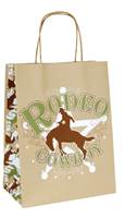 Rodeo Cowboy Paper Shopping Bags