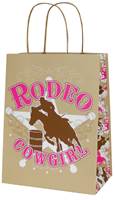 Rodeo Cowgirl Paper Shopping Bags