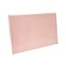 Rose Quartz Ice gift card box shown closed — slim pop-up box in soft blush rose pink with a smooth pearlescent sheen