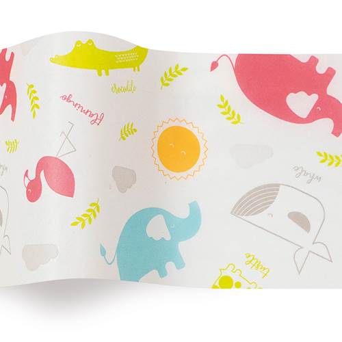 Safari Park Tissue Paper