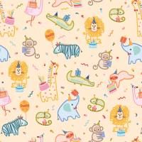 Safari Party Gift Wrap Paper — Safari Party celebration gift wrap design