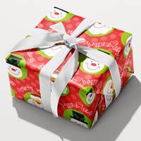 Santa Snowman Gift Wrap (Closeout) 