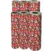 Santa's Library Gift Wrap Paper - XB883
