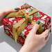 Santa's Library Gift Wrap Paper - XB883