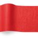 Scarlet Tissue Paper — Bright true red, vivid scarlet tissue paper sheet, smooth finish