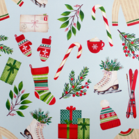 Signs of Winter Gift Wrap Paper Sullivan Gift Wrap Paper