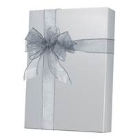 Silver Gloss Gift Wrap