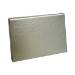 Silver Ice pop-up gift card box 4 5/8" x 3 3/8" x 5/8" — pops open to display a gift card, high-gloss silver finish