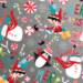 Snow Joy Gift Wrap Paper — holiday snow joy printed gift wrapping paper