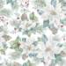 Snowdrift Floral Gift Wrap Paper — Snowdrift Floral Christmas gift wrap pattern