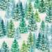 Snowy Trees Printed Tissue Paper - BXPT624