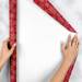 Sparkleflake Gold Red Gift Wrap Paper - XB867