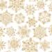 Sparkleflake Gold White Gift Wrap Paper — holiday sparkleflake gold white printed gift wrapping paper