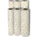 Sparkleflake Gold White Gift Wrap Paper - XB508