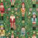 Sparkling Nutcracker Gift Wrap Paper — festive Sparkling Nutcracker holiday wrapping paper design