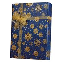 Sparkling Snowflakes Gift Wrap Wholesale Gift Wrap Paper, Christmas Gift Wrap Paper