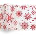 Spiraling Snowflakes Tissue Paper