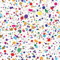 Splatter Gift Wrap Paper — Splatter celebration gift wrap design