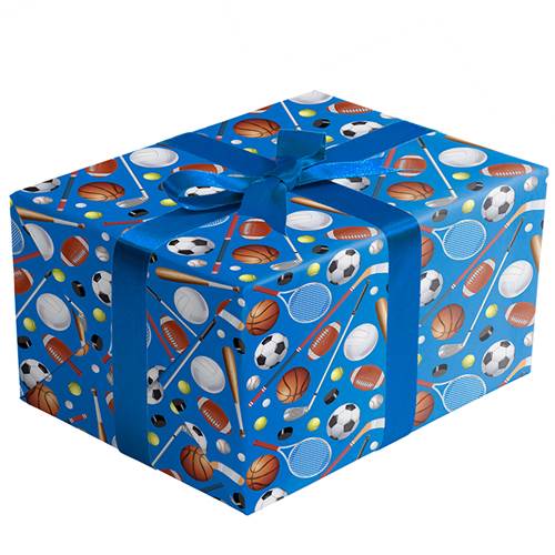 Sports Gift Wrap Paper