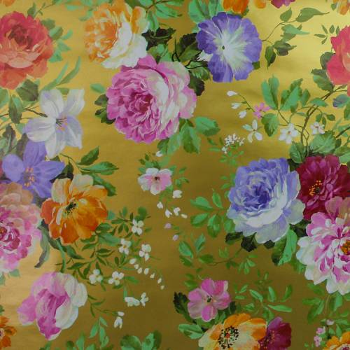 Spring Bouquet Gift Wrap Paper — classic spring bouquet pattern gift wrapping paper