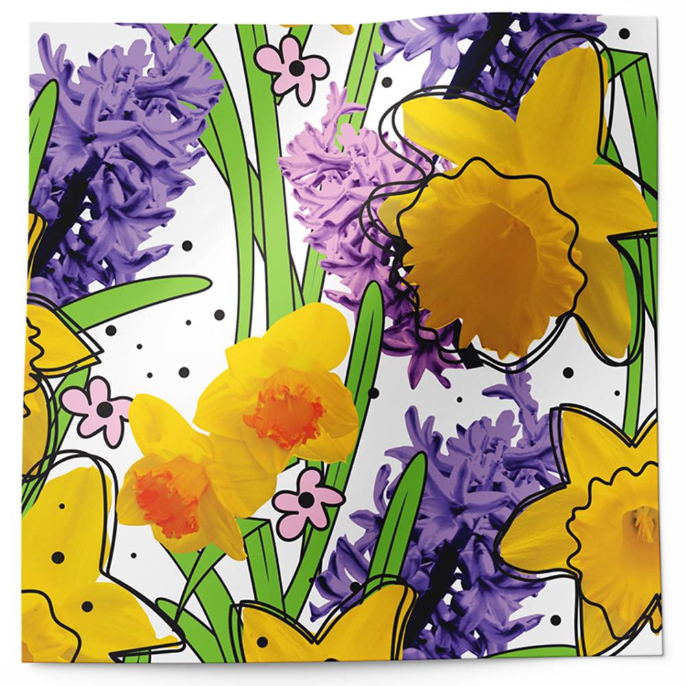 Tissue Paper Collage Spring Spring Garden Tissue Paper 20x30 | 240 Sheets Wholesale