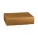 Spun Oro Wine Bottle Box 11x3.5x13.4 — gift box with full-length insert dividers, matte gold spun-metallic finish