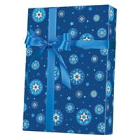 Starry Chanukah Gift Wrap Wholesale Gift Wrap Paper, Christmas Gift Wrap Paper