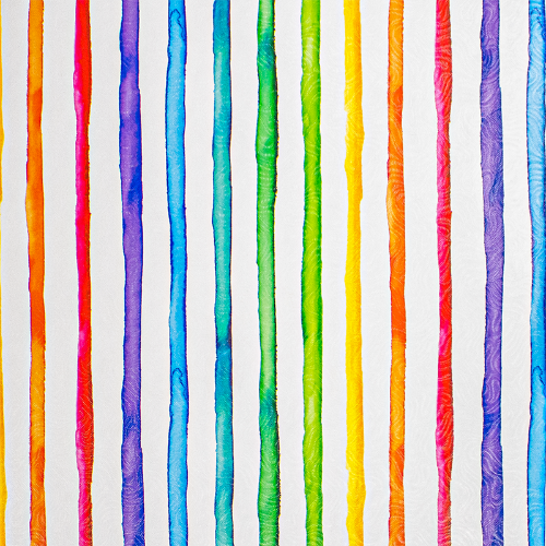 Stripe it Rich Gift Wrap Paper — colorful stripe it rich birthday party wrapping paper