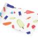 Summer Freeze Printed Tissue Paper — Colorful illustrated popsicles and ice cream treats scattered on white background
